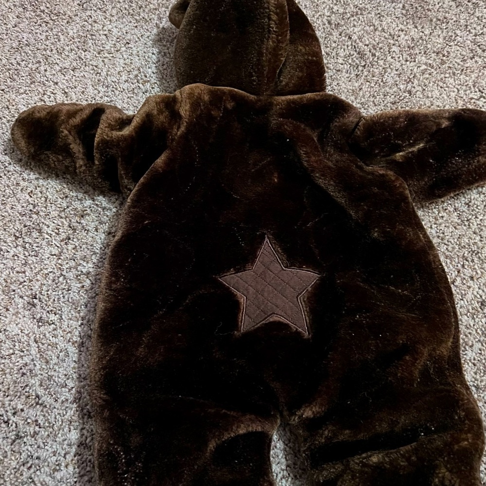 Wendy Bellissimo one-piece bear baby bunting suit